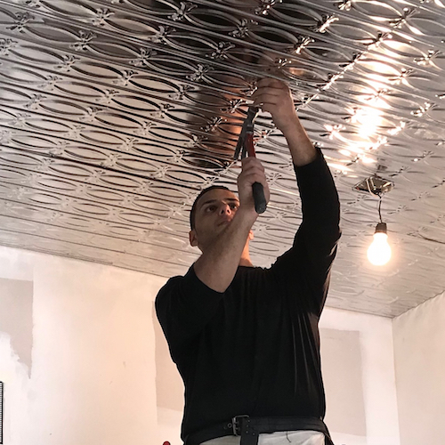 Tin Ceiling Finishes Tin Ceiling Tiles Abingdon Construction